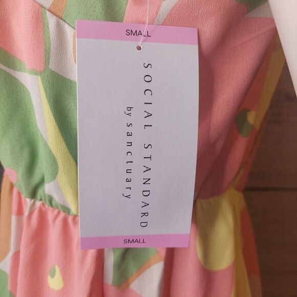 Ladies Floral Maxi Dress Social Standard by Sanctuary Size Small - Picture 11 of 15